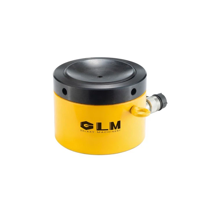 Single Acting Low Height Lock Nut Hydraulic Cylinder factory